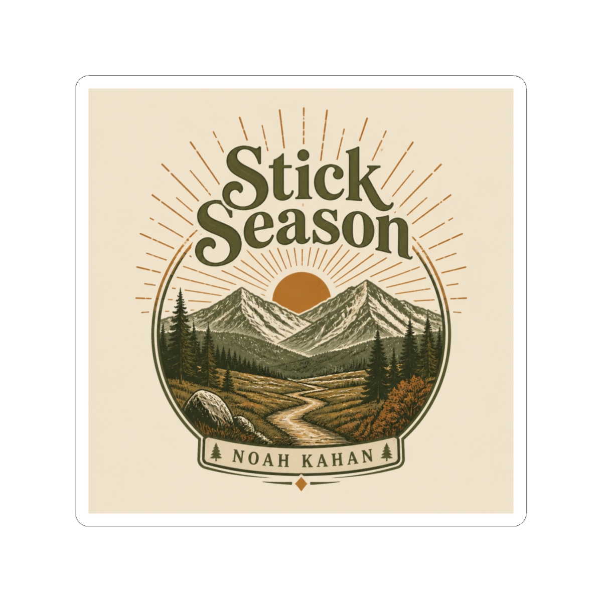 Stickers - Noah Kahan accessories collection