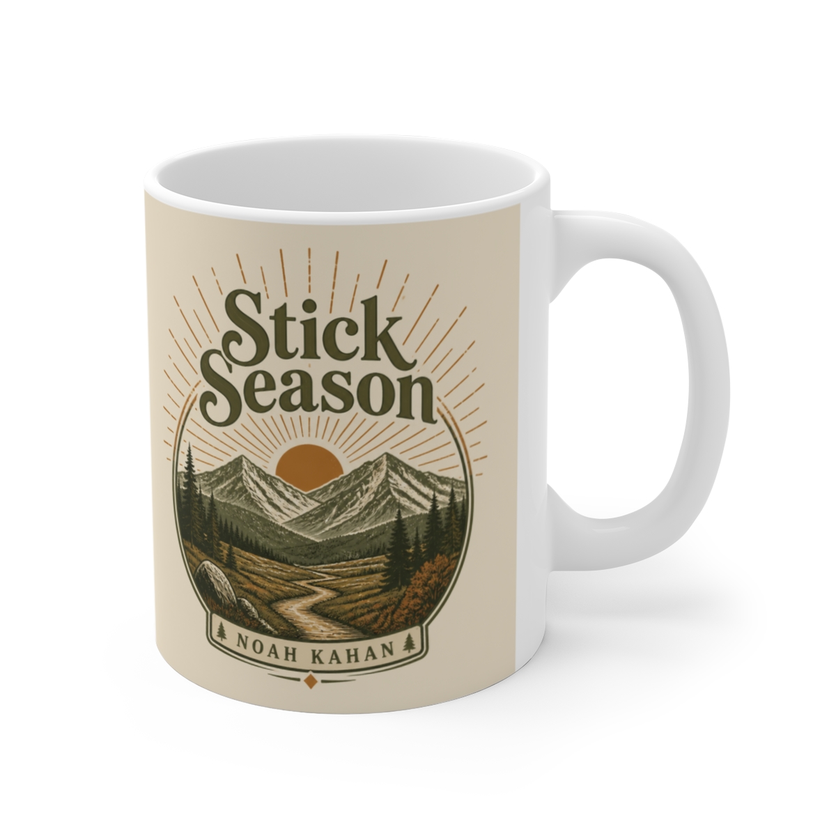 Noah Kahan "Stick Season" White Mug